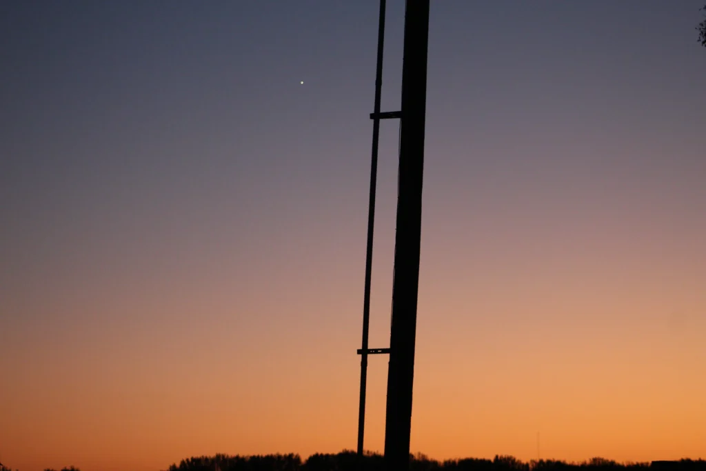 Venus at sunset